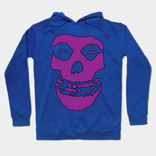 Crimson Ghost - Purple Solid Hoodie by Controlled Chaos